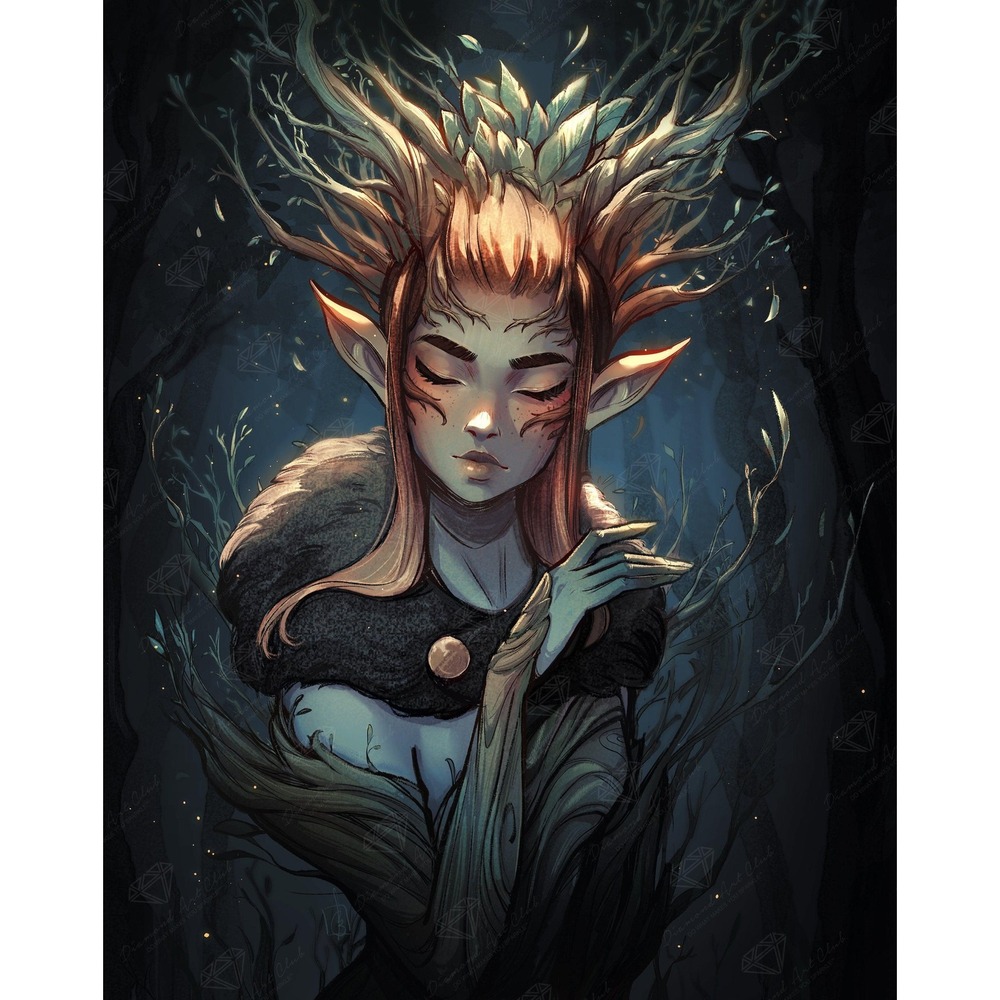 NEW SEALED Darkwood Fae Diamond Art Club Kit